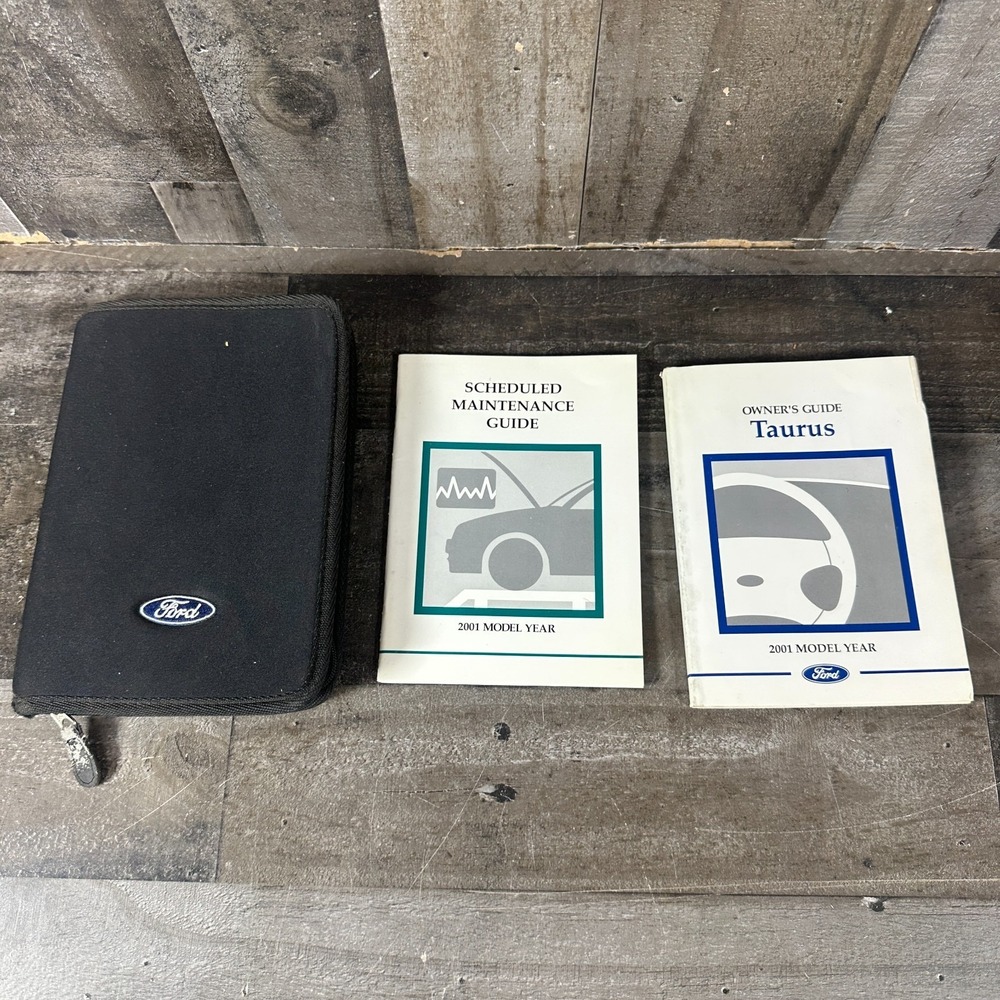 2001‎ Ford Taurus Owners Manual With Case OEM